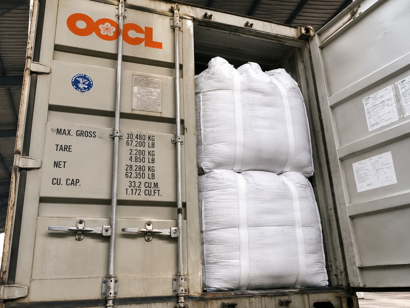 Silicon metal big bag jumbo packing for export